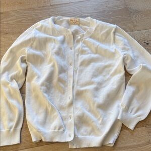 Crewcuts White Kids Cardigan Sweater